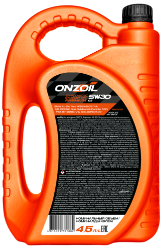 ONZOIL PREMIUM 5W-30 C3